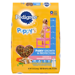 Pedigree 12 Lbs Puppy Chckn & Vegetable-wholesale