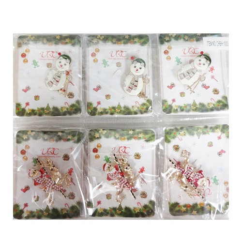 X-Mas Brooch Pin Asst-wholesale X-Mas Brooch Pin Asst-wholesale