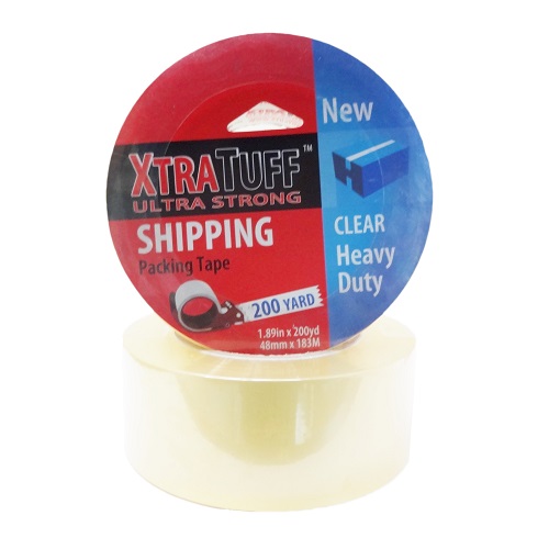 Xtra Tuff Tape 1.89X200Yrds Clear-wholesale Xtra Tuff Tape 1.89X200Yrds Clear-wholesale