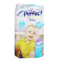 Perfect Baby Diapers #5 Junior 6ct-wholesale