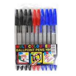 Pens 10pc 3 Colors-wholesale