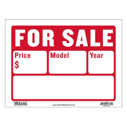 Sign AUTO FOR SALE 9X12-wholesale