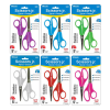 School Scissors 2pk Asst Clrs-wholesale