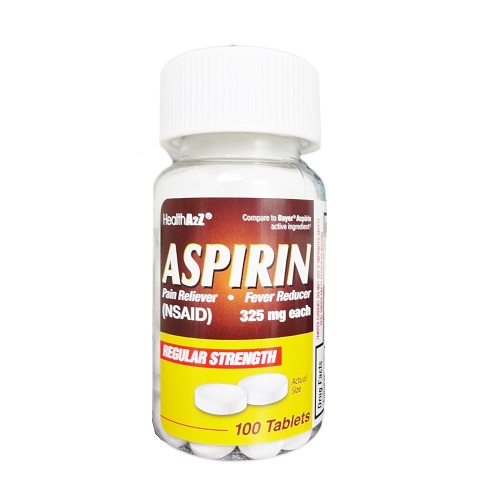 Health A 2 Z Aspirin 325mg 100ct Bottle-wholesale