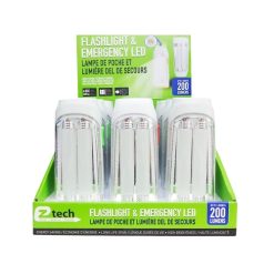 EZ Tech Flashlight & Emergency LED 5in-wholesale