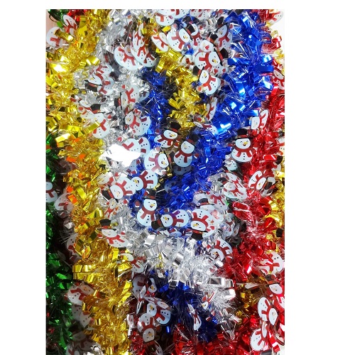 X-Mas Garland Snowman Asst Clrs-wholesale X-Mas Garland Snowman Asst Clrs-wholesale
