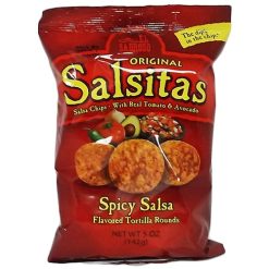 Salsitas Salsa Chips 5oz Spicy-wholesale