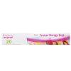 K & B Zipper Freezer Bags 20ct-wholesale K & B Zipper Freezer Bags 20ct-wholesale