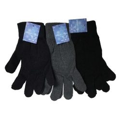Gloves 9in Asst Clrs Knitted-wholesale