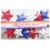 Lights Patriotic Stars 10ct 7.5ft-wholesale Lights Patriotic Stars 10ct 7.5ft-wholesale