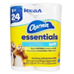 Charmin Bath Tissue 330ct 6pk Soft-wholesale