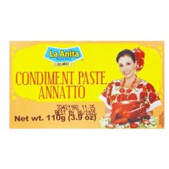 La Anita Annatto Condiment Paste 3.9oz-wholesale