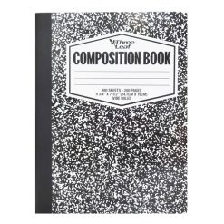 T.L Composition Book 100ct W-R-wholesale