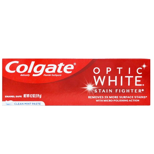 Colgate Optic White 4.2oz Stain Fighter-wholesale Colgate Optic White 4.2oz Stain Fighter-wholesale