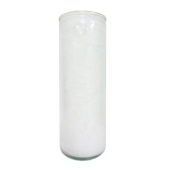 Aramo Candle 7½in Esoterica White-wholesale