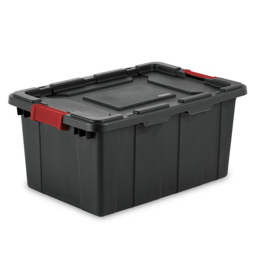 Sterilite Industrial Tote 15 Gl Black-wholesale Sterilite Industrial Tote 15 Gl Black-wholesale