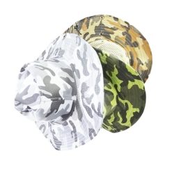 Mens Hat Wide Brim Camouflage Asst-wholesale