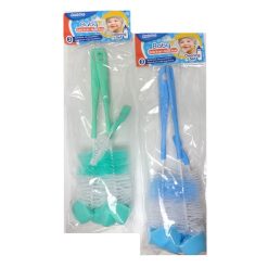 Baby Bottle Brush 3pc Asst Clrs-wholesale