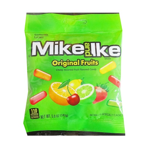 Mike & Ike Original Fruits 5oz Bag-wholesale Mike & Ike Original Fruits 5oz Bag-wholesale