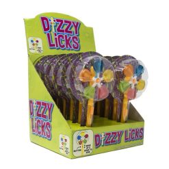 Dizzy Licks Lollipops 0.77oz-wholesale