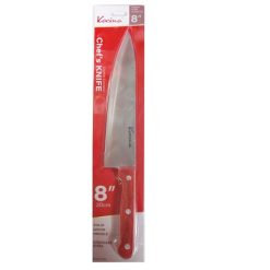 Chefs Knife 8in Brown Handle-wholesale