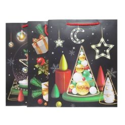 X-Mas Gift Bags Md Asst Clrs-wholesale