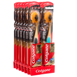 Colgate Toothbrush 360° Charcoal Gold So-wholesale