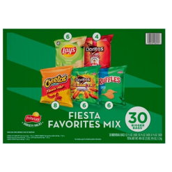 Lays Fiesta Favorite Mix 1oz-wholesale