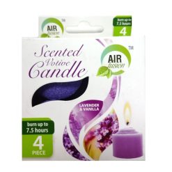 A.F Votive Candles 4pk Lavender & Vnilla-wholesale