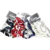 Hair Scrunchie Floral 2-Tone Asst Clrs-wholesale
