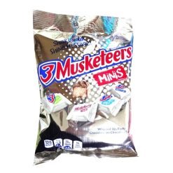3 Musketeers Minis 2.6oz MNTR Peg  Bag-wholesale
