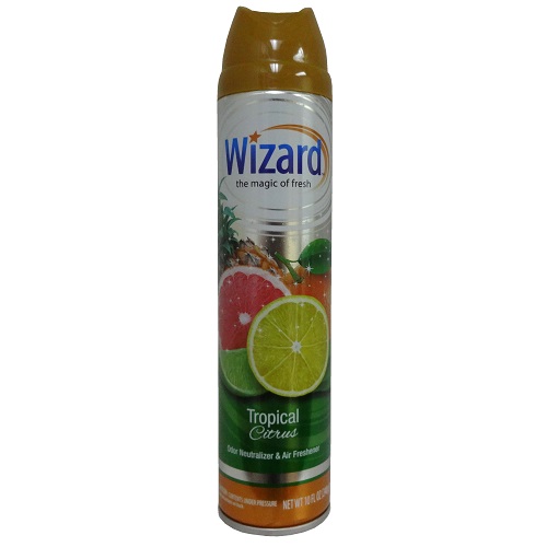 Wizard Air Freshener 10oz Tropical Ci-wholesale Wizard Air Freshener 10oz Tropical Ci-wholesale