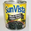 Sun Vista Black Beans 30oz Whole