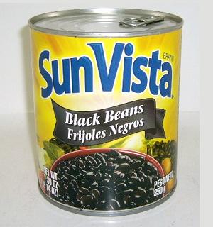 Sun Vista Black Beans 30oz Whole-wholesale Sun Vista Black Beans 30oz Whole-wholesale