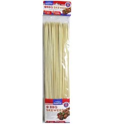 BBQ Skewers Wood 50ct 15.75in-wholesale