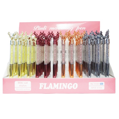 Pens Black Ink Reindeer Design Asst-wholesale Pens Black Ink Reindeer Design Asst-wholesale