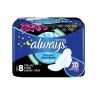 Always Maxi Pads 8ct Night Time Reg Long-wholesale