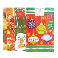 X-Mas Gift Boxes 2pk XL Asst Prints-wholesale