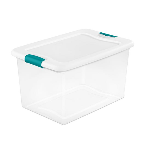 Sterilite Latching Box 64qt Clear-wholesale Sterilite Latching Box 64qt Clear-wholesale