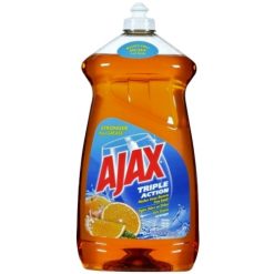 Ajax Dish Liq 52oz Triple Action Orange
