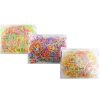 Hair Rubber Bands 500pc Asst Clrs-wholesale