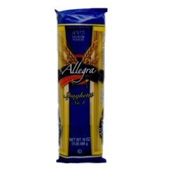 Allegra Pasta 1 Lb Spaghetti #8-wholesale