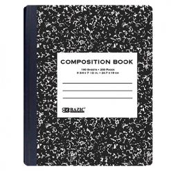 Composition Notebook 100ct Wide Ruled