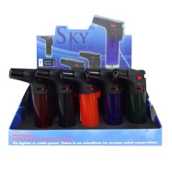 Sky Torch Flame Lighter Asst Clrs-wholesale