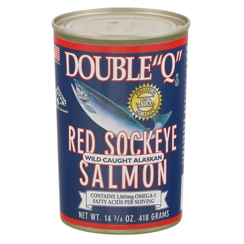 DoubleQ Red Sockeye Salmon 14¾oz Can-wholesale DoubleQ Red Sockeye Salmon 14¾oz Can-wholesale