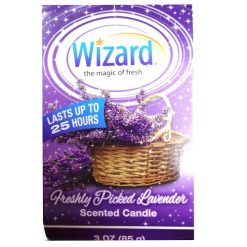 Wizard Scent Candle 3oz Frshly Lavender-wholesale