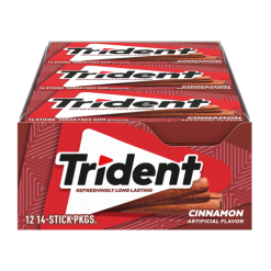Trident Gum 14pc Cinnamon-wholesale