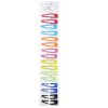 Hair Metal Clips 16pc Asst Clrs-wholesale