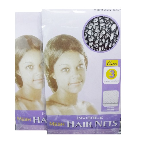Hair Net 3pk Black-wholesale Hair Net 3pk Black-wholesale