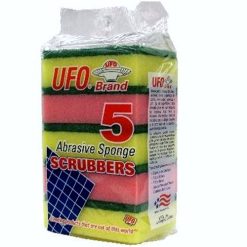 UFO Sponge Scrubbers 5pk Thick-wholesale